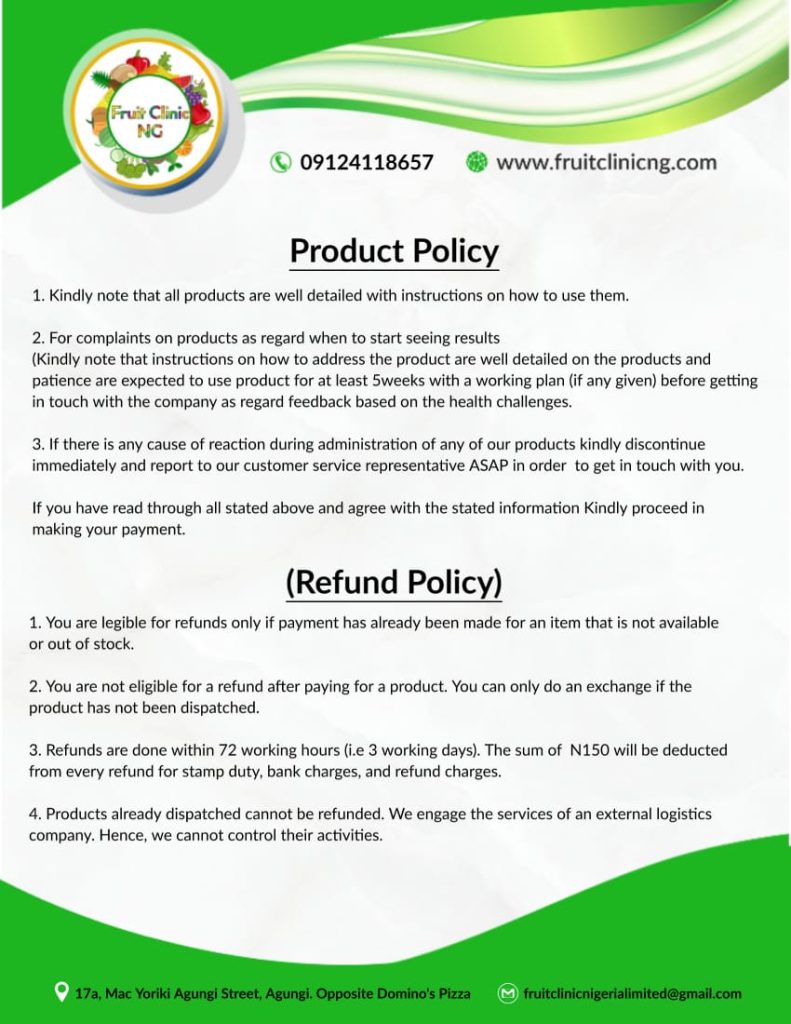 Refund Policy