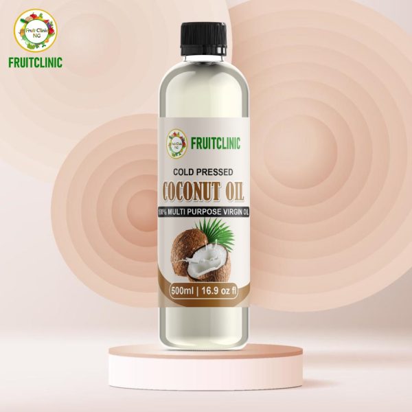 Cold pressed coconut oil