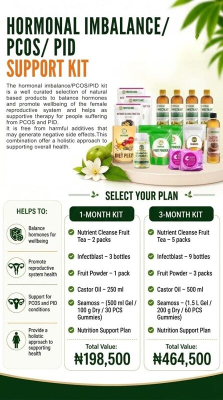 HORMONAL IMBALANCE\PCOS\PID SUPPORT KIT